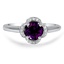 Modern Amethyst Vintage Ring