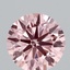 3.01 Ct. Fancy Vivid Pink Round Lab Grown Diamond