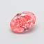 1.22 Ct. Fancy Vivid Pink Oval Lab Grown Diamond