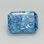 1.59 Ct. Fancy Vivid Blue Radiant Lab Grown Diamond