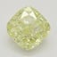 1.87 Ct. Fancy Yellow Cushion Diamond