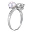 The Hawaii Ring, smalltop view on a hand