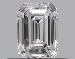 Emerald diamond — real photo