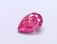 1.02 Ct. Fancy Vivid  Pink Pear Lab Grown Diamond
