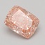 1.55 Ct. Fancy Vivid Pink Cushion Lab Grown Diamond