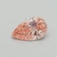 0.30 Ct. Fancy Vivid Pink Pear Lab Grown Diamond
