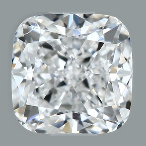 Cushion diamond — real photo