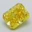 3.01 Ct. Fancy Vivid Yellow Radiant Lab Grown Diamond
