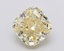 3.02 Ct. Fancy Intense Yellow Cushion Lab Grown Diamond