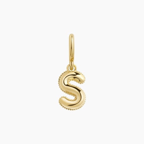 Milgrain Bubble Initial Charm