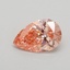 0.70 Ct. Fancy Intense Pink Pear Lab Grown Diamond