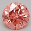 2.03 Ct. Fancy Vivid Pink Round Lab Grown Diamond