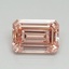 3.57 Ct. Fancy Intense Pink Emerald Lab Grown Diamond