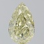 2.01 Ct. Fancy Brownish Greenish Yellow Pear Diamond