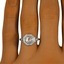 The Phalen Ring, smallzoomed in top view on a hand