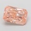 12.67 Ct. Fancy Vivid Pink Radiant Lab Grown Diamond