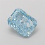 2.07 Ct. Fancy Vivid  Blue Radiant Lab Grown Diamond