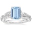 18K White Gold Luxe Secret Garden Diamond Ring (3/4 ct. tw.), smalltop view