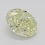 1.01 Ct. Fancy Light Yellow Oval Diamond