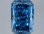 3.06 Ct. Fancy Vivid Blue Radiant Lab Grown Diamond