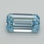 1.03 Ct. Fancy Intense Blue Emerald Lab Grown Diamond