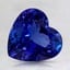 11.7x11.9mm Blue Heart Tanzanite