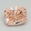 2.10 Ct. Fancy Vivid Pink Cushion Lab Grown Diamond