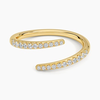 Sonya Lab Diamond Wrap Ring (1/5 ct. tw.)