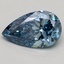 2.05 Ct. Fancy Vivid Blue Pear Lab Grown Diamond