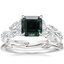 Platinum Secret Garden Diamond Ring (1/2 ct. tw.) with Winding Willow Ring