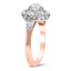 The Vanoni Ring, smalltop view on a hand