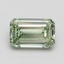 1.02 Ct. Fancy Intense Green Emerald Lab Grown Diamond