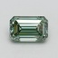 1.52 Ct. Fancy Vivid Green Emerald Lab Grown Diamond