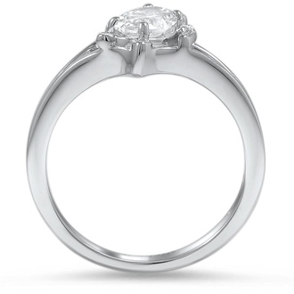 Custom Turtle Inspired Diamond Ring