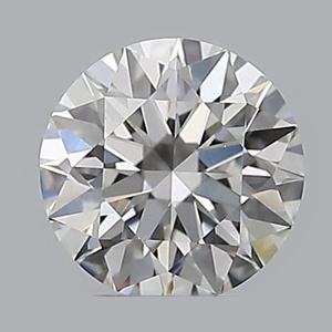 Round diamond — real photo