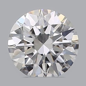 Round diamond — real photo