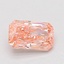 0.90 Ct. Fancy Vivid Pink Radiant Lab Grown Diamond