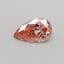 0.55 Ct. Fancy Intense Pink Pear Lab Grown Diamond