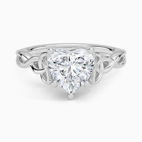 Celtic Knot Engagement Ring - Love Knot