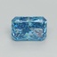 2.19 Ct. Fancy Vivid Blue Radiant Lab Grown Diamond