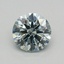 0.34 Ct. Fancy Intense Green Round Lab Grown Diamond