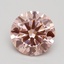2.04 Ct. Fancy Intense Pink Round Lab Grown Diamond