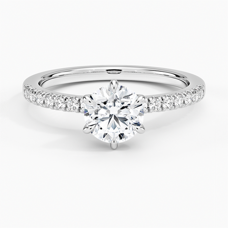 Six-Prong Diamond Ring