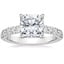 18K White Gold Anthology Half Coverage Diamond Ring (1/2 ct. tw.), smalltop view