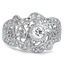 Modern Diamond Vintage Ring