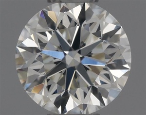 Round diamond — real photo