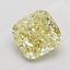 1.52 Ct. Fancy Yellow Cushion Lab Grown Diamond