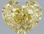 3.05 Ct. Fancy Intense Yellow Heart Lab Grown Diamond