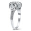 The Dawes Ring, smalltop view on a hand