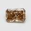 1.01 Ct. Fancy  Brown Radiant Lab Grown Diamond